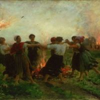 Jules Breton The Feast Of Saint John