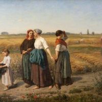 Jules Breton The Reapers