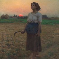 Jules Breton The Song Of The Lark 1884