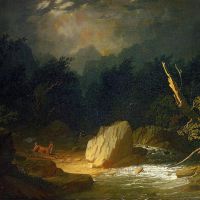 Jules Breton The Storm