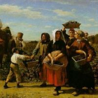 Jules Breton The Vintage At Chateau Lagrange