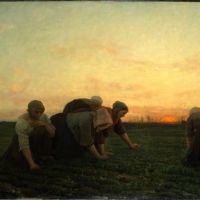 Jules Breton The Weeders