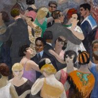 Jules Flandrin Le Bal Bullier 1931
