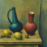 Julius Bissier Kleines Stilleben 1928