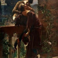 Julius Kronberg Romeo And Juliet On The Balcony 1886