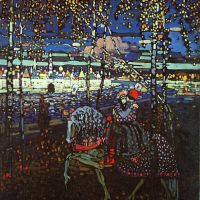 Kandinsky Couple Riding