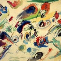 Kandinsky First Abstract Watercolor Painting