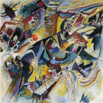 art oil painting reproduction of  Kandinsky Improvisation Gorge museum quality handmade