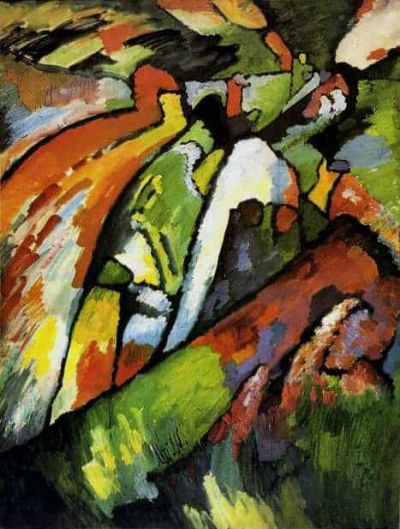 art oil painting reproduction of  Kandinsky Improvisation Vii museum quality handmade