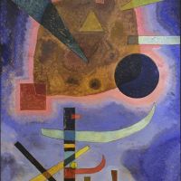 Kandinsky Three Elements - 1925 Hand Painted Reproduction