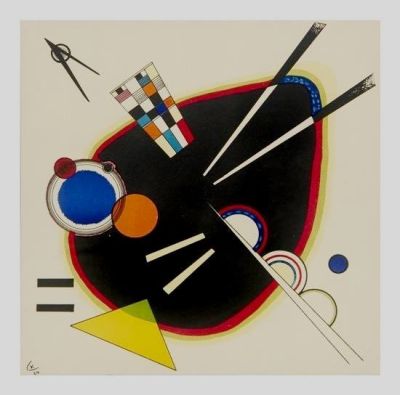 art oil painting reproduction of  Kandinsky Untitled -1924 museum quality handmade