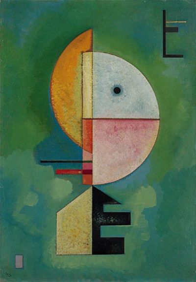 art oil painting reproduction of  Kandinsky Upward museum quality handmade