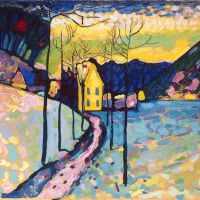 Kandinsky Winter Landscape
