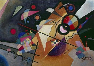 art oil painting reproduction of  Kandinsky Yellow Top museum quality handmade