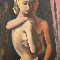 Karl Hofer Zwei Madchen 1935