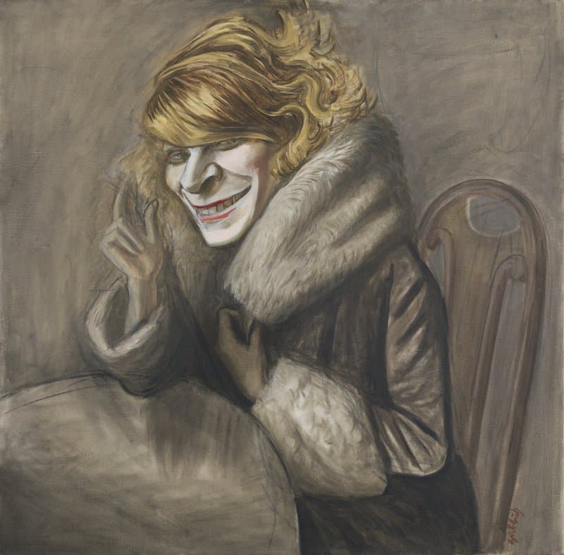 Karl Hubbuch Lissy Im Cafe - Lissy In The Cafe museum quality