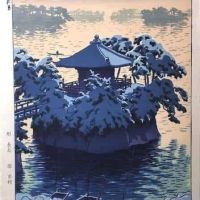 Kasamatsu Shiro Snow At Matsushima