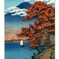 Kawase Hasui Lake Chuzenji In Nikko National Park Tochigi Prefecture - 1930