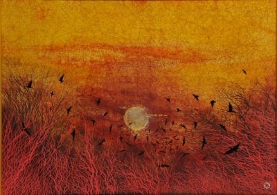 art oil painting reproduction of  Kayama Matazo Sun Ring museum quality handmade