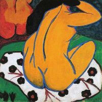 Kazimir Malevich Bather Seen From Behind 1911 Hand Painted Reproduction