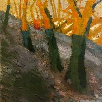 Kazimir Malevich Trees C.1907-09 Hand Painted Reproduction