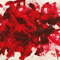 Kazuo Shiraga Enjihen Crimson Rouge 2004