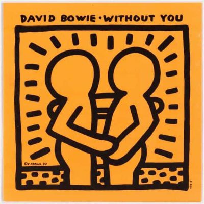 art oil painting reproduction of  Keith Haring David Bowie Without You museum quality handmade