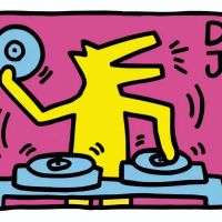 Keith Haring Dj