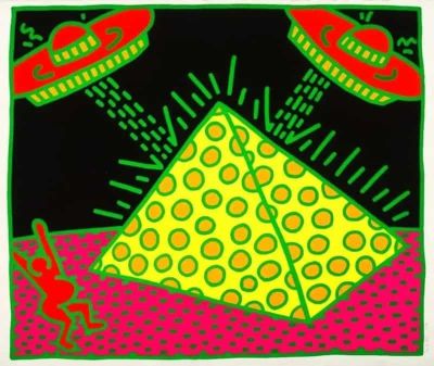 art oil painting reproduction of  Keith Haring Fertility 2 museum quality handmade
