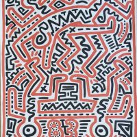 Keith Haring Fun Gallery Hand Painted Reproduction