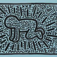 Keith Haring Gradiant Baby