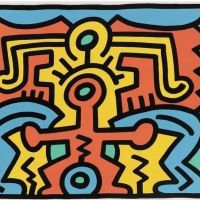 Keith Haring Growing 5