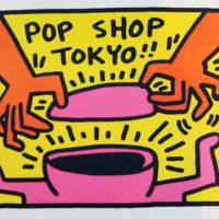Keith Haring Pop Shop Tokyo 1987
