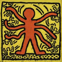 Keith Haring Untitled 1982 - Shiva Revenge