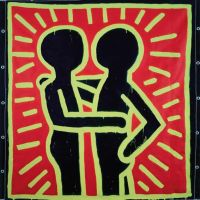 Keith Haring Untitled 1982 - When Love Is Glow