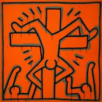 Keith Haring Untitled 1984 - Martyrdom Of St Peter