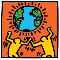 Keith Haring Untitled 1985 - World