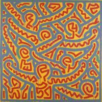 Keith Haring Untitled 1989 - Crowd