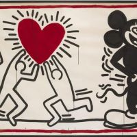 Keith Haring Untitled Mickey