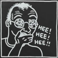 Keith Haring Untitled Self-portrait 1985