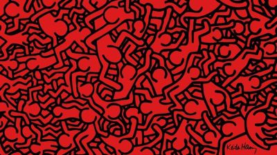 art oil painting reproduction of  Keith Haring Windows museum quality handmade