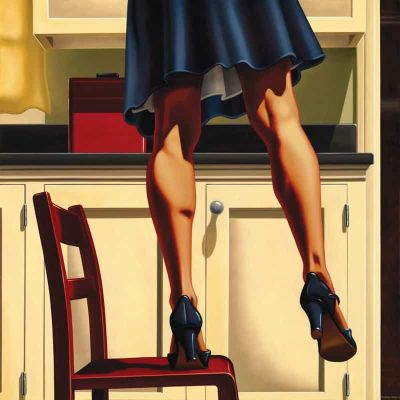 art oil painting reproduction of  Kenton Nelson In The Kitchen museum quality handmade