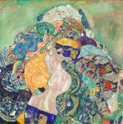 art oil painting reproduction of  Klimt Infant 1918 museum quality handmade