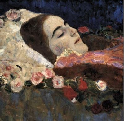 art oil painting reproduction of  Klimt Ria Munk On Her Deathbed 1912 museum quality handmade