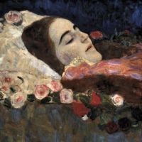 Klimt Ria Munk On Her Deathbed 1912 Hand Painted Reproduction