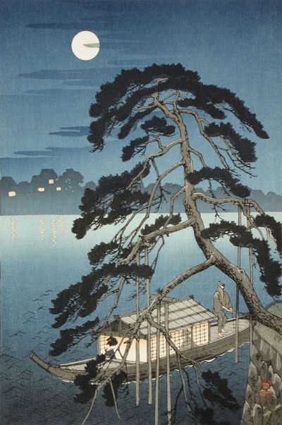 art oil painting reproduction of  Koho Shoda Ferry Boat museum quality handmade