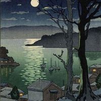 Koitsu Tsuchiya Maizuru Harbor At Night 1936