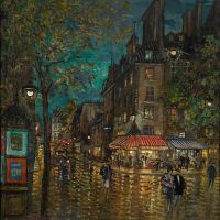Konstantin Alexeievitch Korovin Grand Boulevard Paris