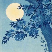 Koson Ohara Blossoming Cherry On A Moonlit Night - 1932