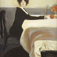 L On Bakst Le Souper 1902